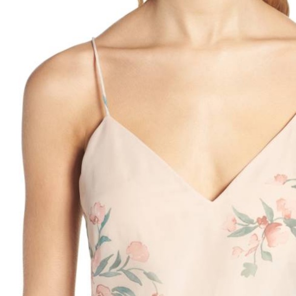 Jenny Yoo Inesse V-Neck Chiffon Gown - Picture 4 of 6